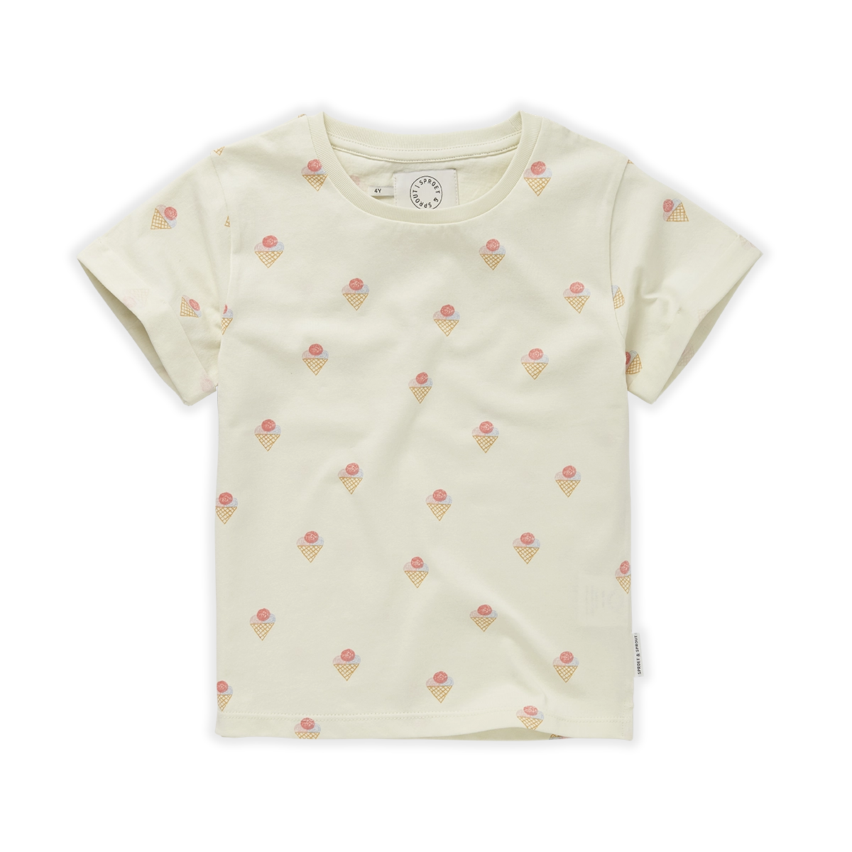 Tshirt Ice cream print Sproet Sprout