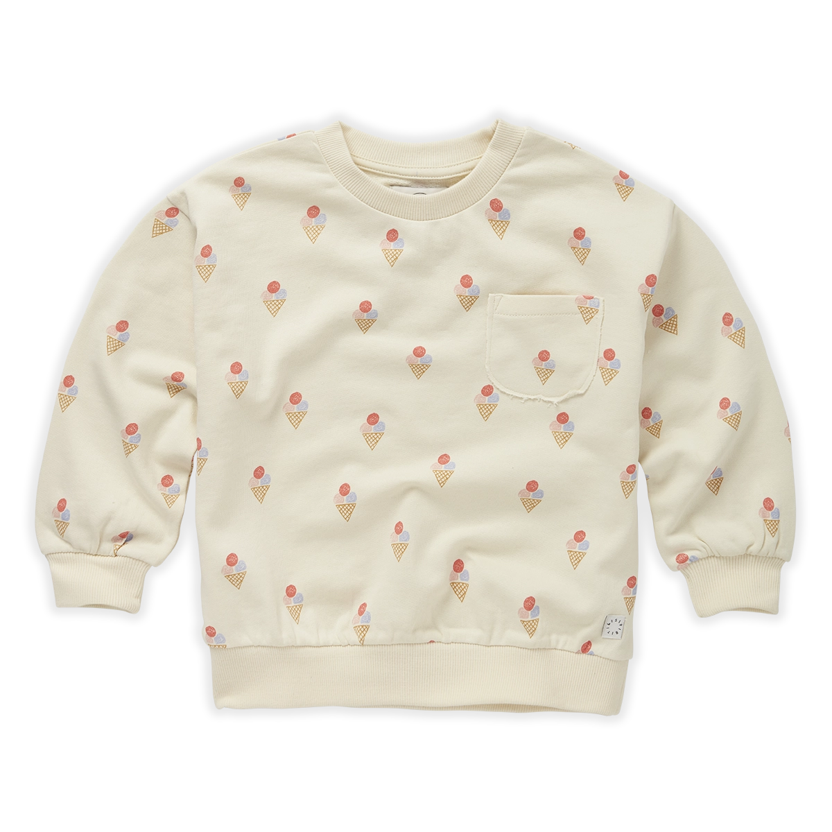 Sweatshirt pocket Ice cream print Sproet Sprout